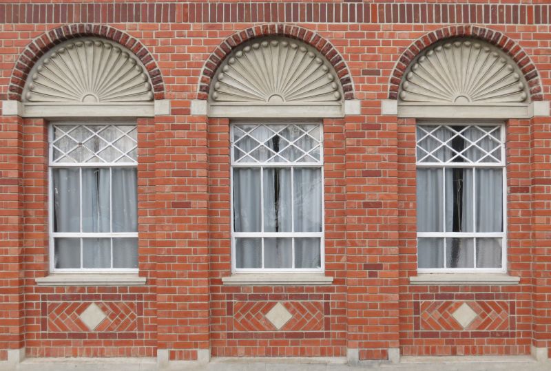 Elegant Window Design on a Home Facade